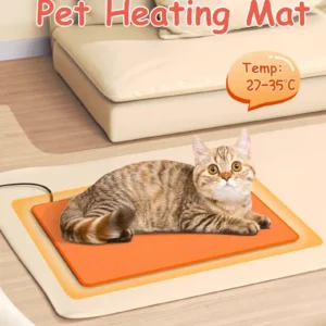 Pet Heating Pad Consistent Temperature Mat Scratch-Resistant Durable Cat Warm Electric Safe