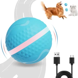 Automatic Smart Large Dog Ball Interactive Indoor Outdoor Ball Chew-Resistant Boredom-Relief Waterproof