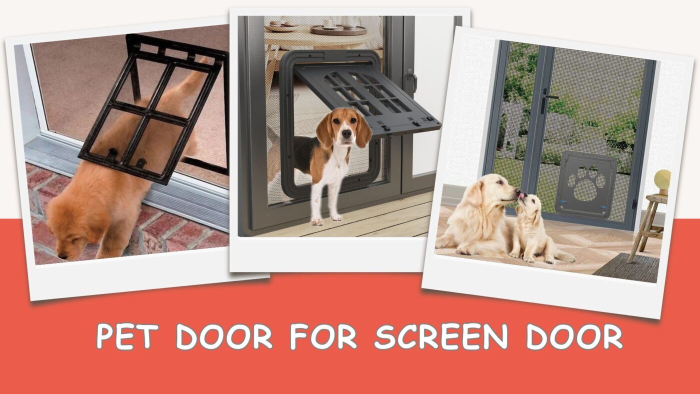 pet door for screen doors