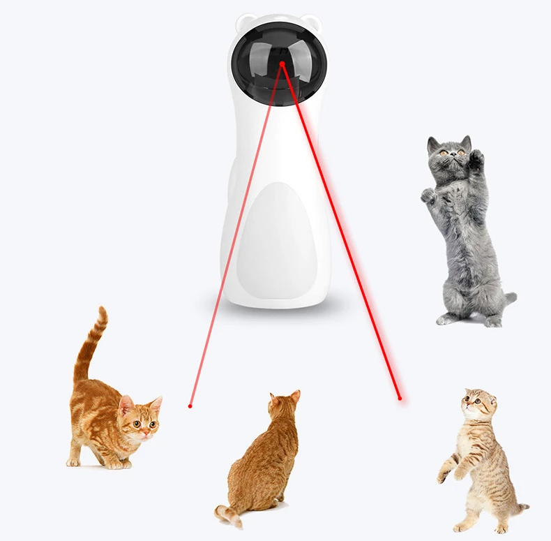 Laser Cat Toy Automatic Handheld Interactive Laser Pointer CWPJ021 Koroz Pet