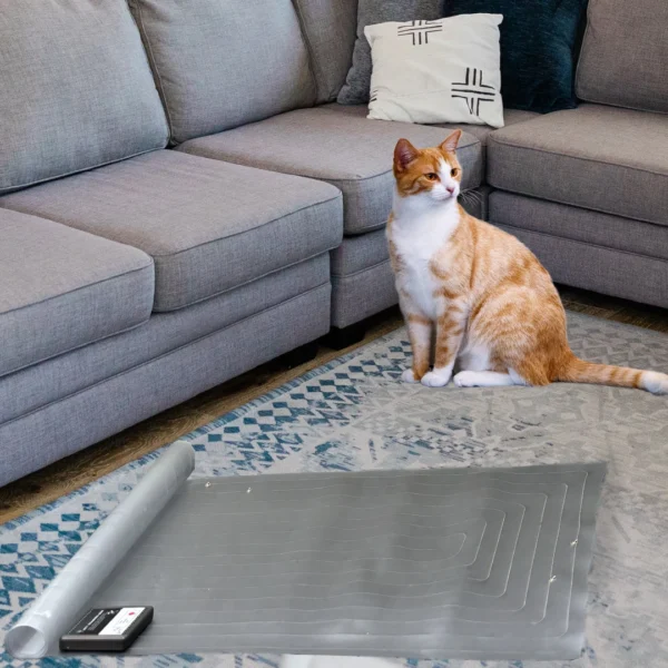 Pet electronic training and deterrent mat Cat anti-scratch mat Dog isolation mat Static electric blanket Kitten static mat Three-level adjustment Safe
